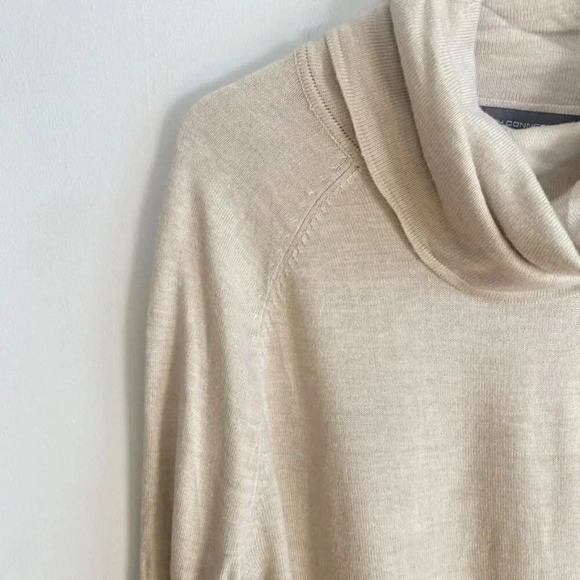 French Connection Oatmeal Cowl Neck Sweater - Picture 2 of 10